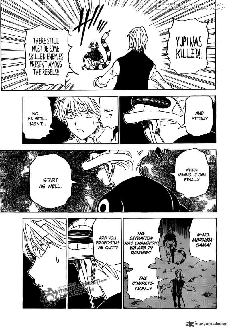 Hunter x Hunter, Chapter 310 image 17